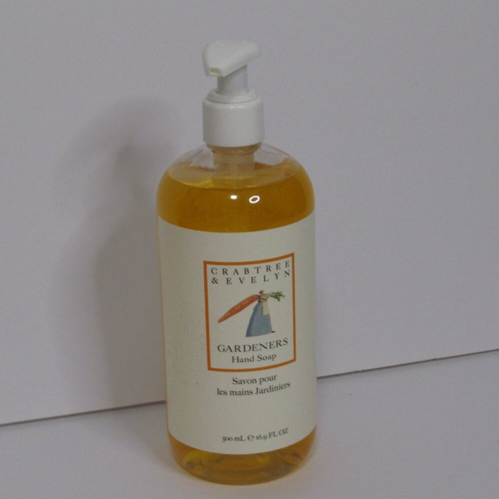 Crabtree & Evelyn Gardeners Hand Soap 16.9 oz, NEW